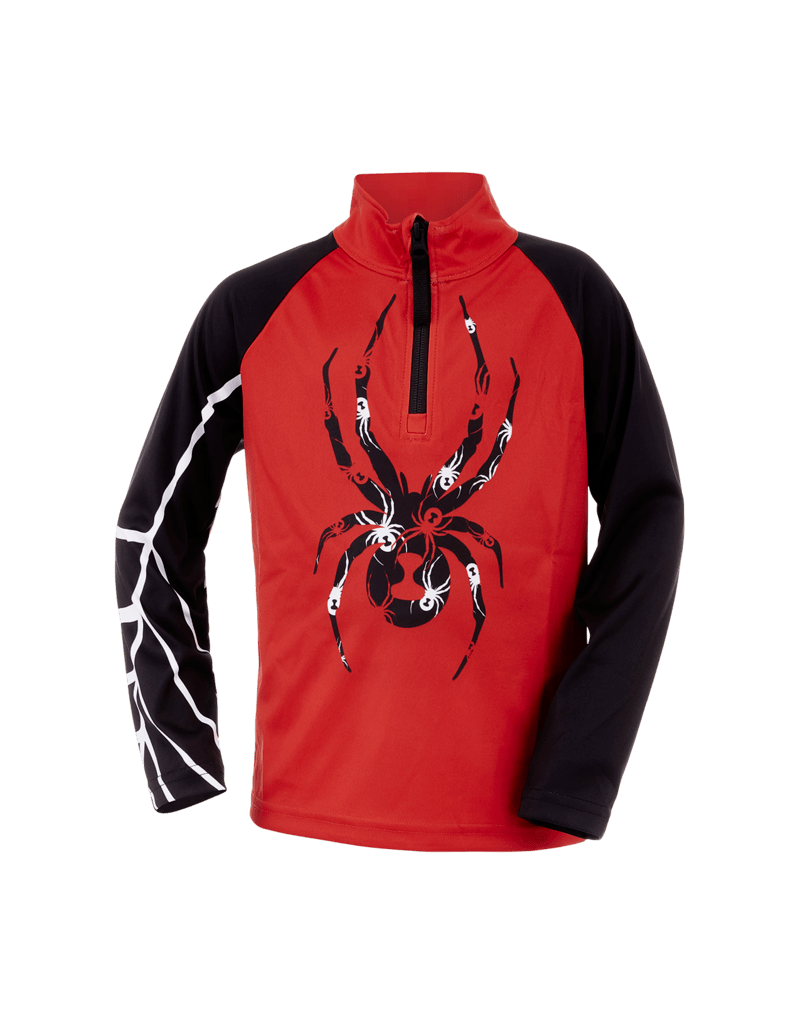 SPYDER Spyder Mini Bug Zip T-Neck Kids'