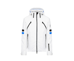 Spyder Men's Pinnacle Jacket - White Carbon Black 