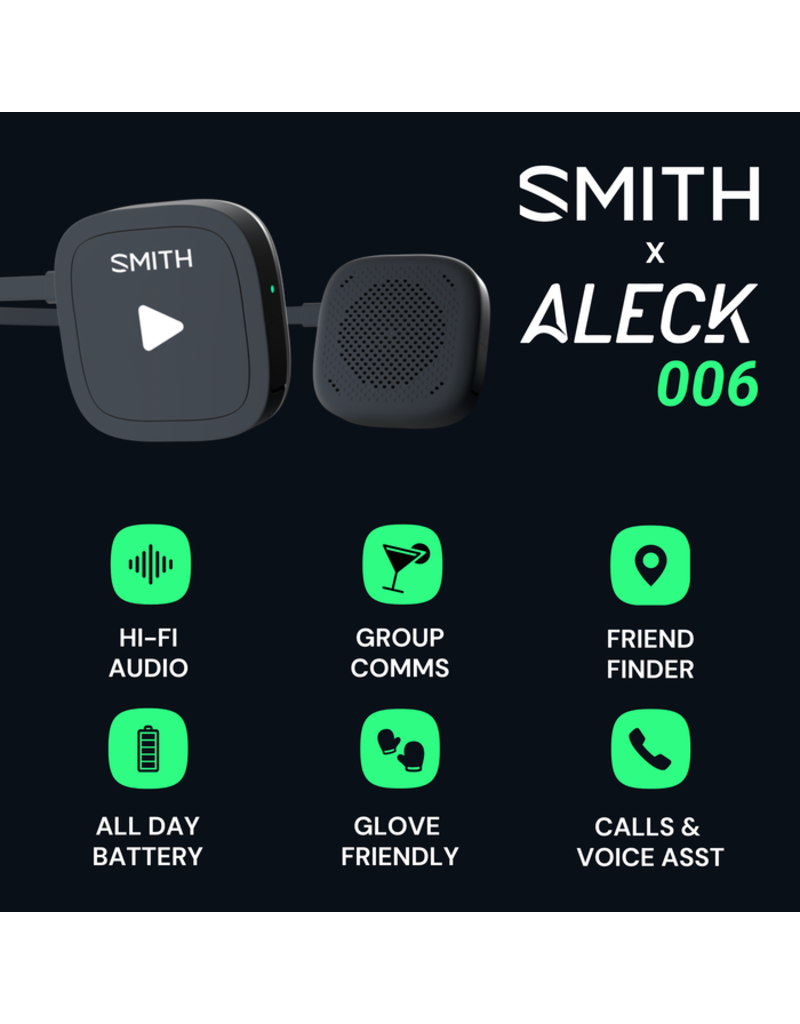 SMITH SMITH X ALECK UNIVERSAL WIRELESS HELMET AUDIO