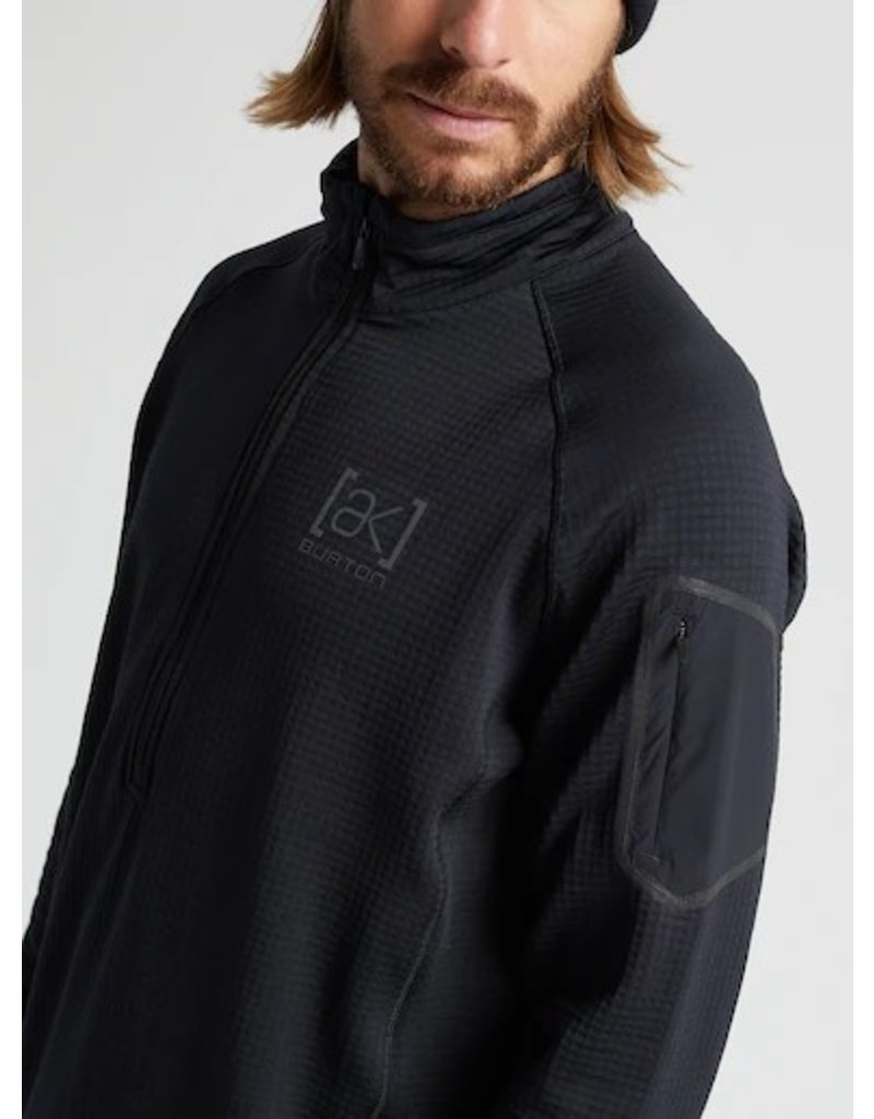 BURTON BURTON MEN'S AK HELIUM POWER GRID HALF ZIP