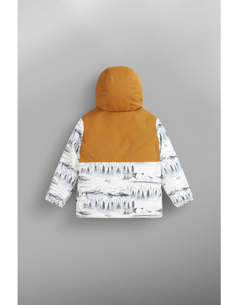 PICTURE KID'S SNOWY PRINT JACKET