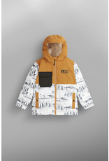 PICTURE KID'S SNOWY PRINT JACKET