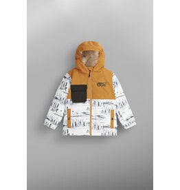 PICTURE KID'S SNOWY PRINT JACKET