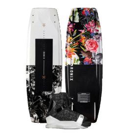 RONIX 2024 RONIX QUARTER 'TIL MIDNIGHT WOMEN'S WAKEBOARD PACKAGE