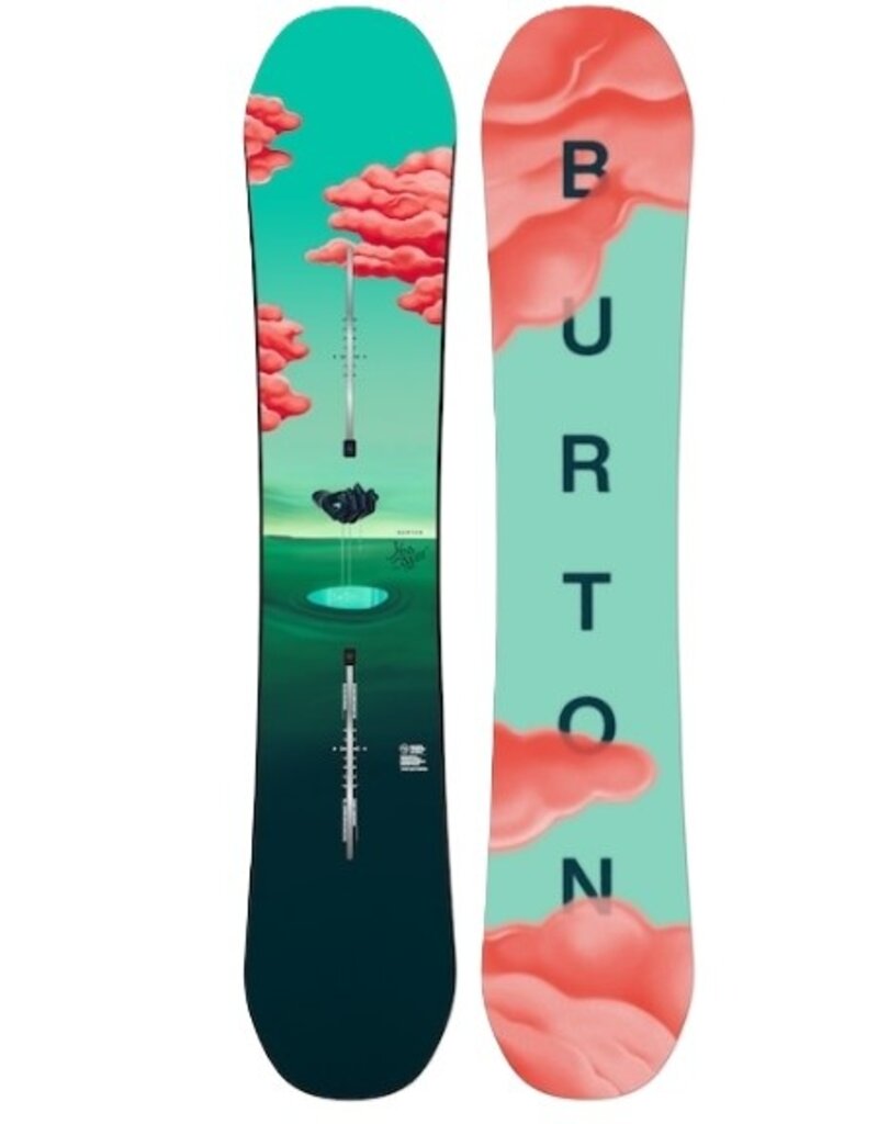 BURTON 2025 BURTON YEASAYER FLYING V WOMEN'S SNOWBOARD