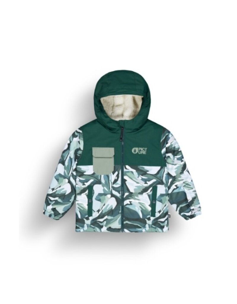 PICTURE ORGANIC 2025 PICTURE SNOWY PRINTED TODDLER JKT