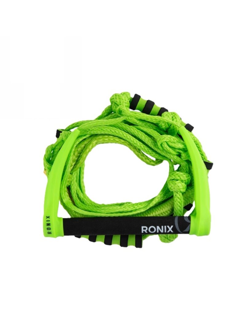 RONIX RONIX Silicone Bungee Surf Rope-11 in. Handle w/ 25ft 4-Sect. Rope