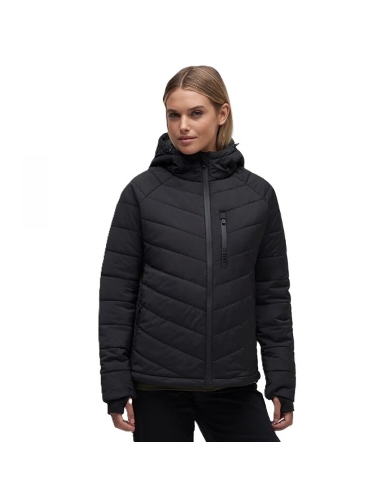 LE BENT LE BENT WOMEN'S GENEPI WOOL INSULATED HOODED JACKET