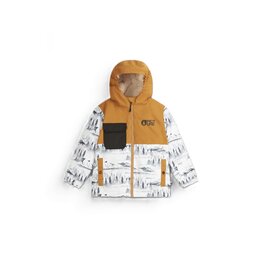 PICTURE KID'S SNOWY PRINT JACKET