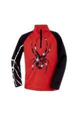 SPYDER SPYDER MINI BOY BUG ZIP T-NECK