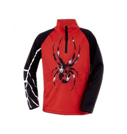 SPYDER Spyder Mini Bug Zip T-Neck Kids'