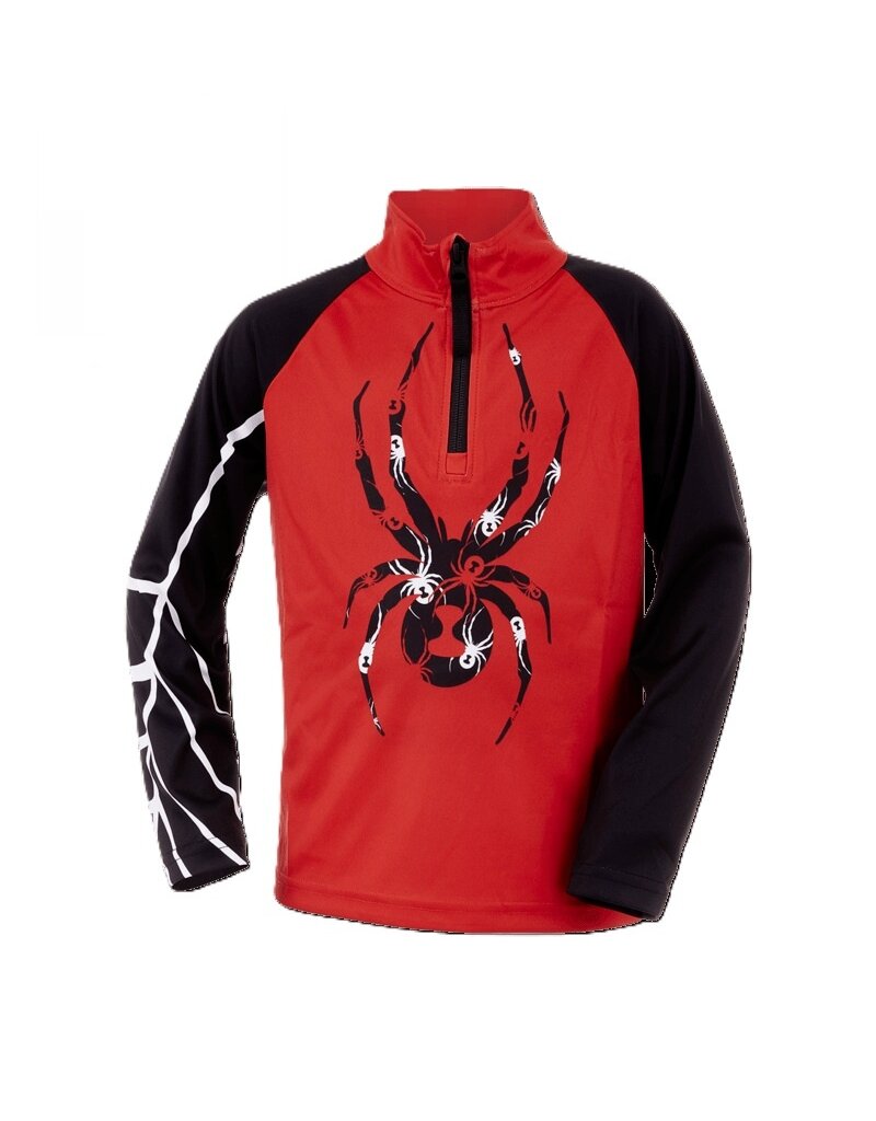 SPYDER SPYDER MINI BOY BUG ZIP T-NECK