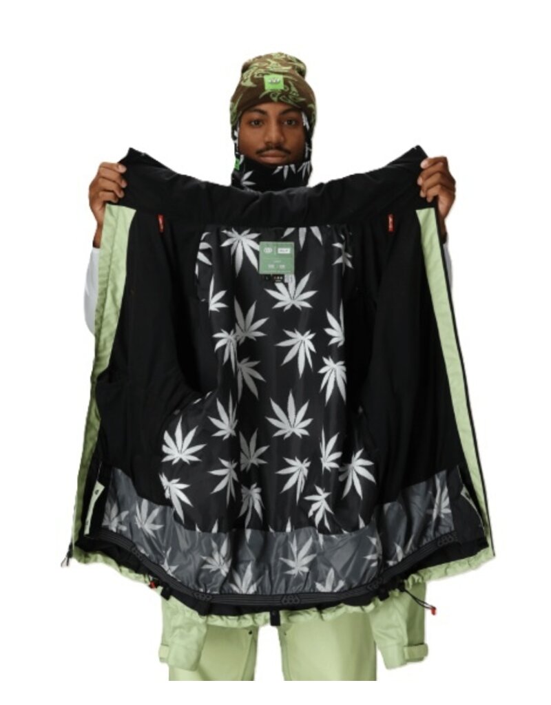686 686 Huf Double H Shell Jacket