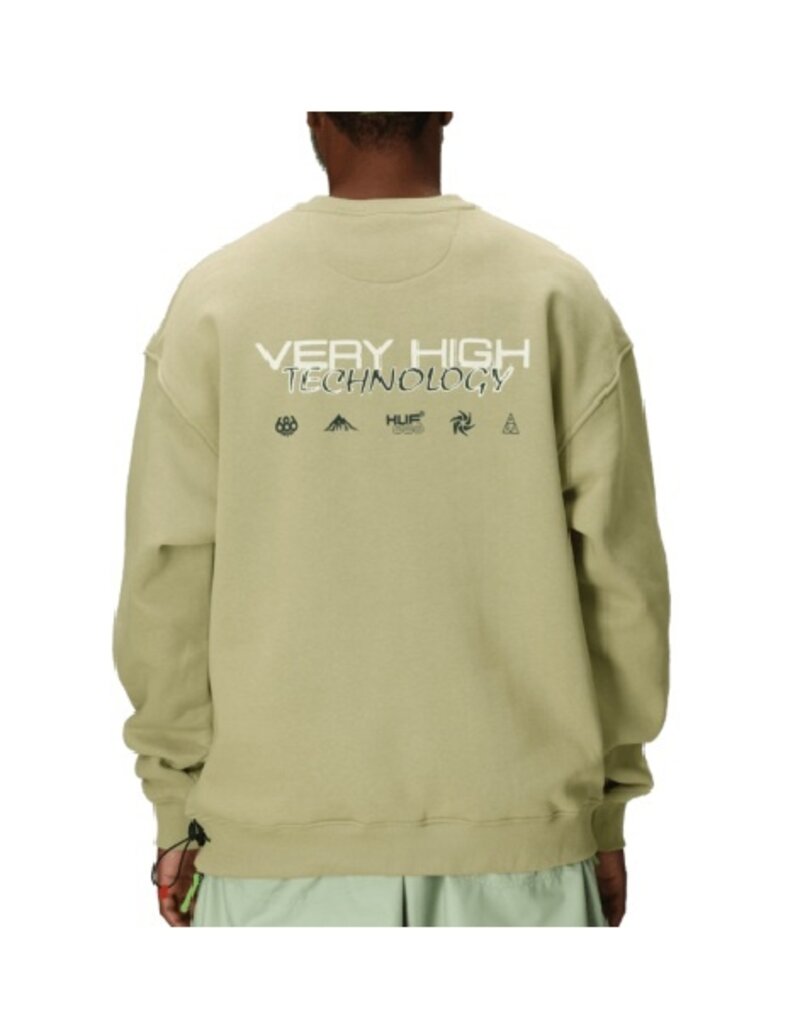 686 686 Huf Heavyweight Crew Sweatshirt