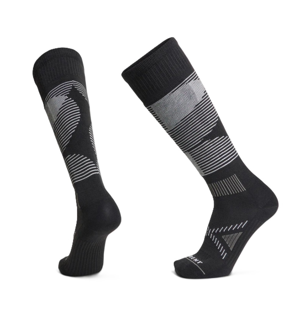 Darn Tough Cushioned Padding Heated Merino Wool Moisture Wicking Custom Ski Socks Cloudline Socks Men