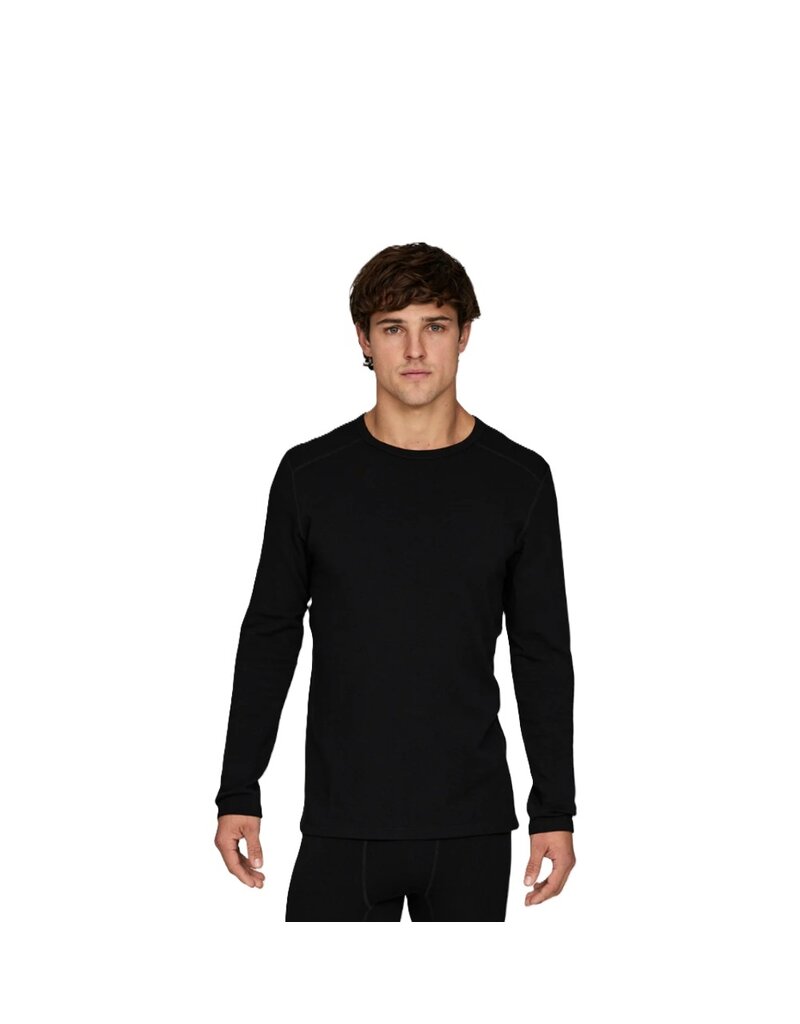 LE BENT Le Bent Heavyweight Grid Fleece Crew