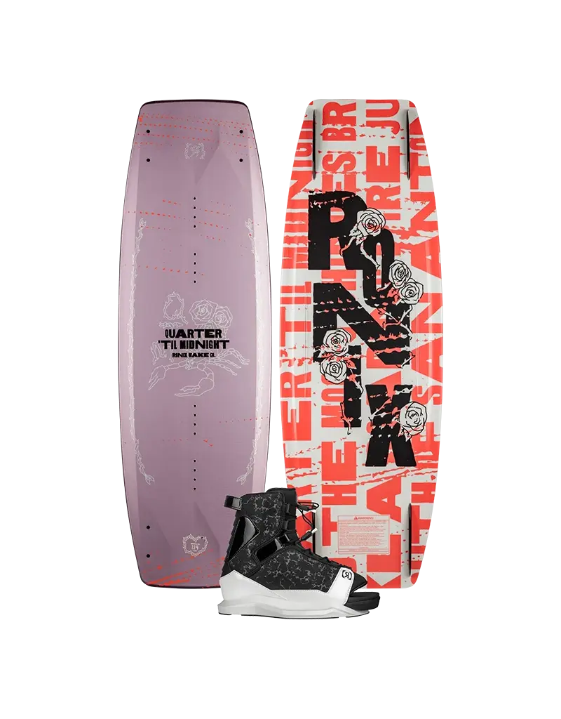 RONIX Ronix Quarter Til Midnight Wakeboard Package Women's 2026