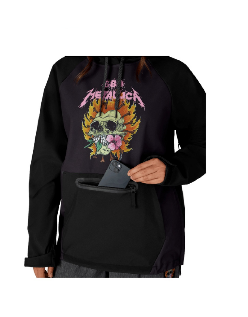 686 686 Metallica Waterproof Hoody Women's