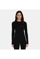 LE BENT Le Bent Heavyweight Grid Fleece Crew Women's