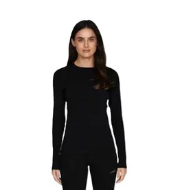 LE BENT Le Bent Heavyweight Grid Fleece Crew Women's