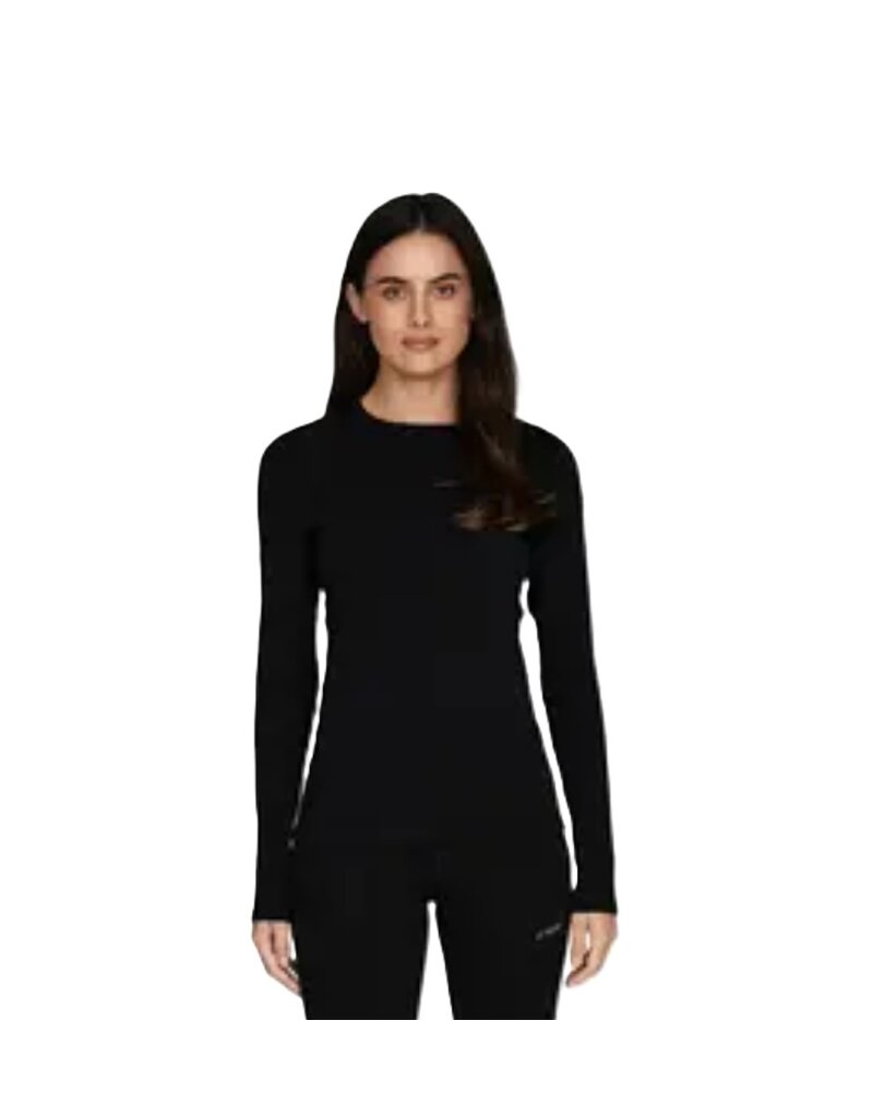 LE BENT Le Bent Heavyweight Grid Fleece Crew Women's
