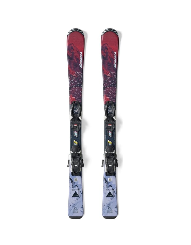 NORDICA Nordica Team AM Skis + JR 4.5 Bindings Kids' 2027