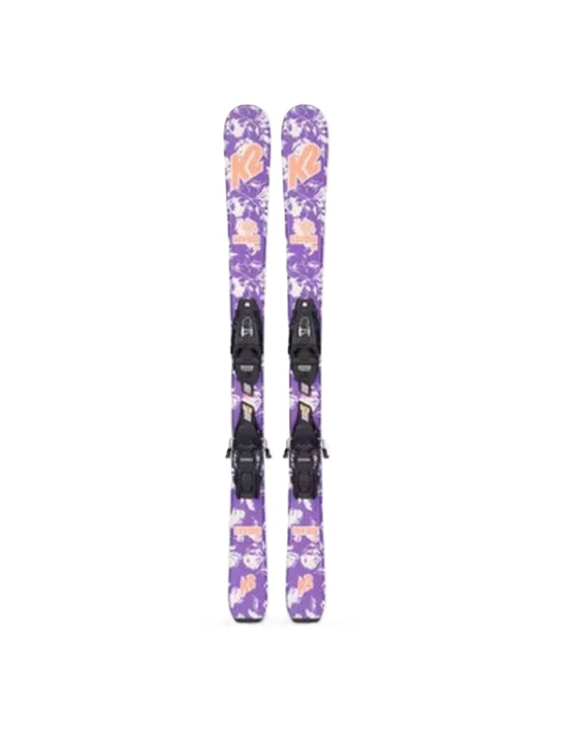 K2 K2 Luvbug Jr Skis + FDT 4.5 Binding 2025