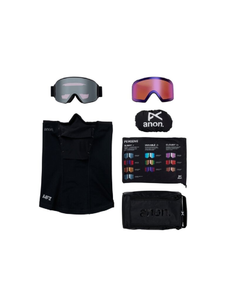 ANON Anon M4S Cylindrical Snow Goggles + Face Mask