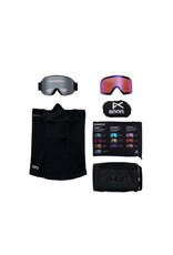 ANON Anon M4 Cylindrical Low Bridge Snow Goggles + Face Mask