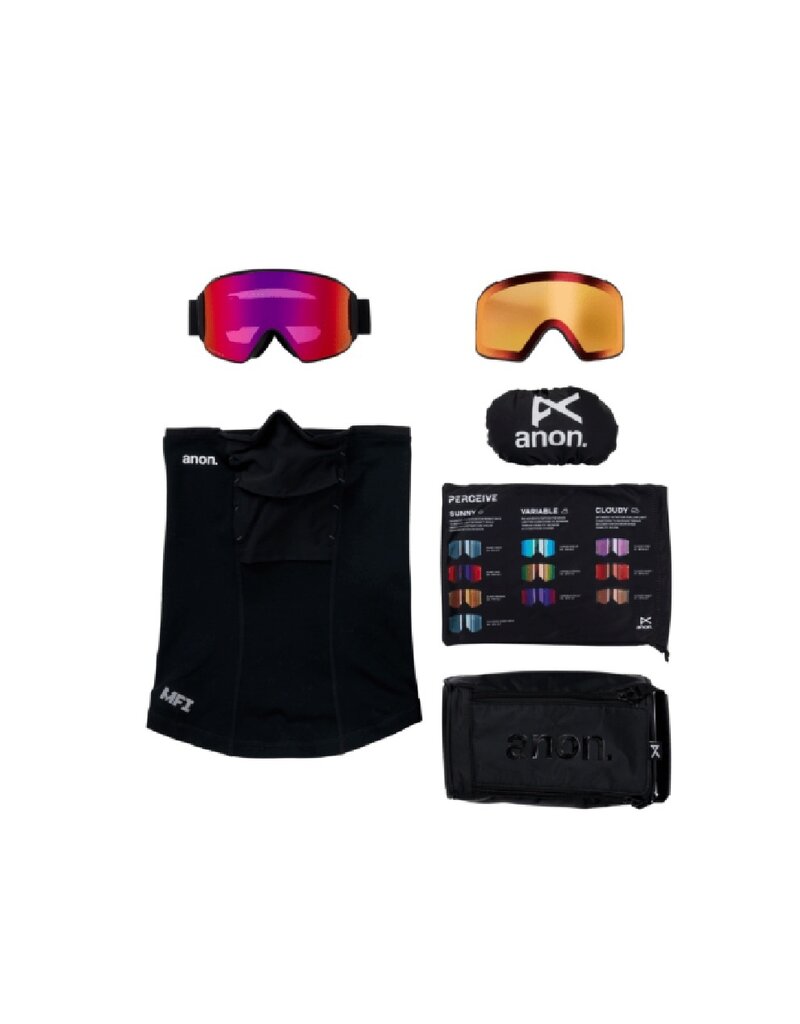 ANON Anon M4 Cylindrical Snow Goggles + Face Mask
