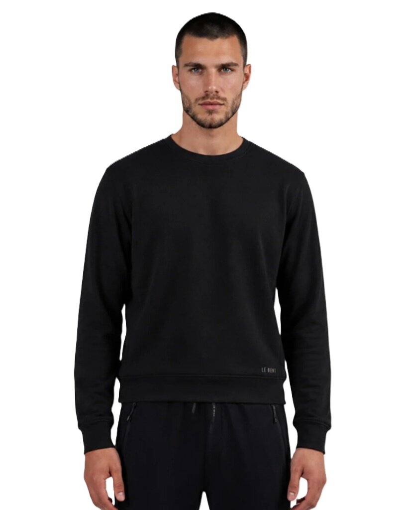 LE BENT Le Bent Heavyweight Grid Fleece Sweater