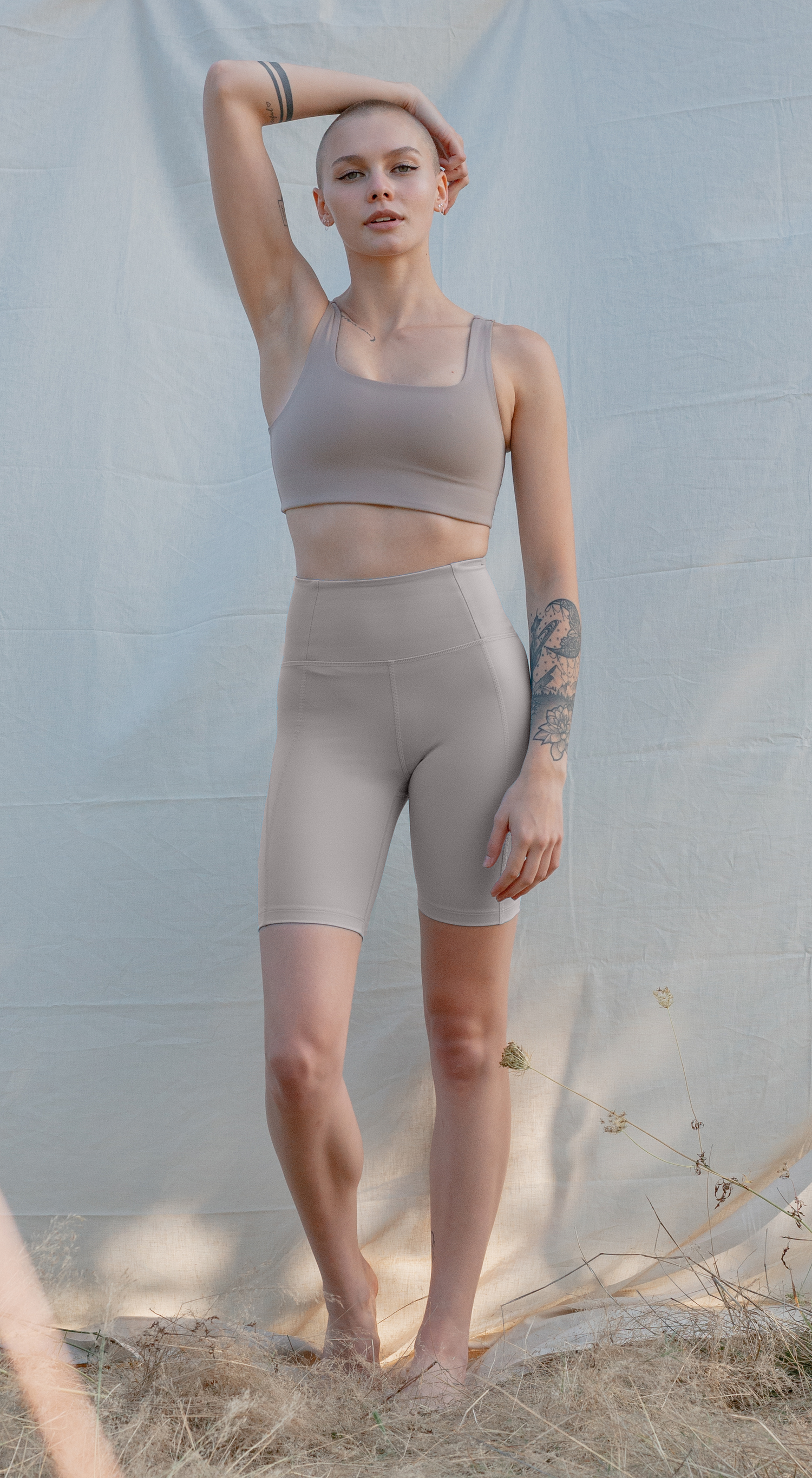 girlfriend collective high rise bike shorts