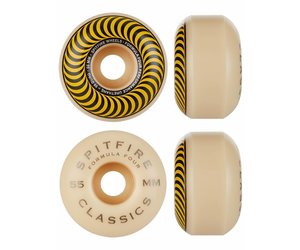 Roues skate SPITFIRE (x4) F4 Classics Blanc 99D 55mm | OZFLIP