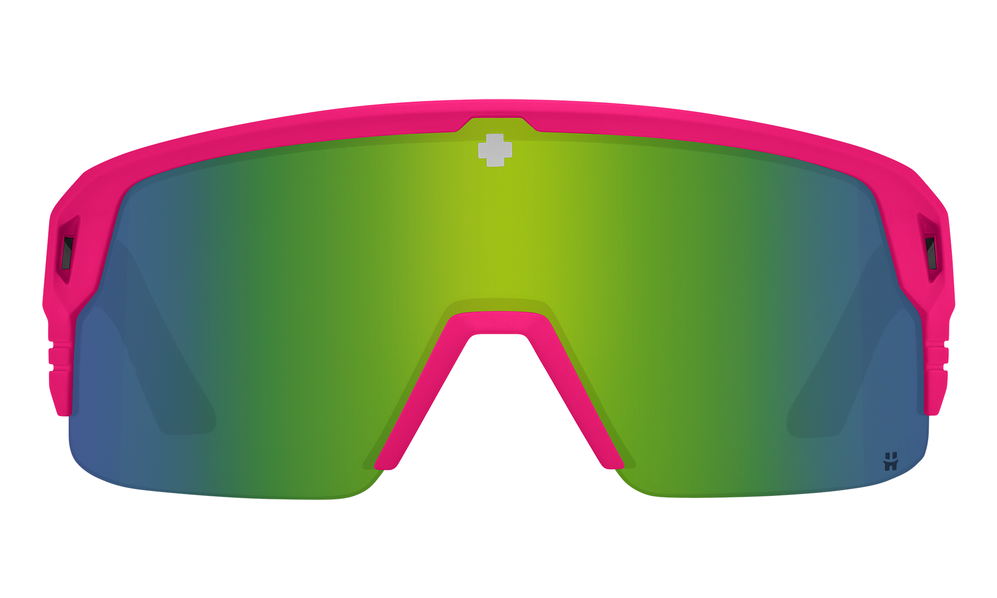 Spy Optic | Monolith 50/50 - Matte Neon Pink w/ Happy Lt Green