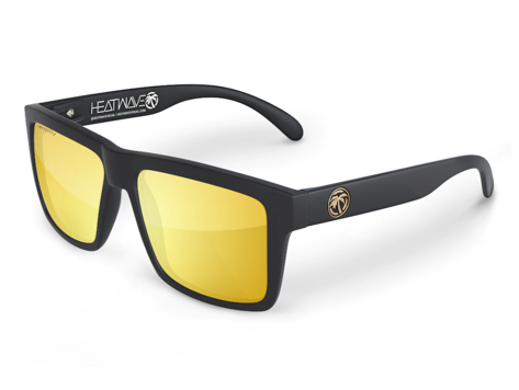 Heat Wave Visual Vise Z87 Sunglasses Black Frame: Ultra Black Lens w/ Polarized Ultra Black Lens