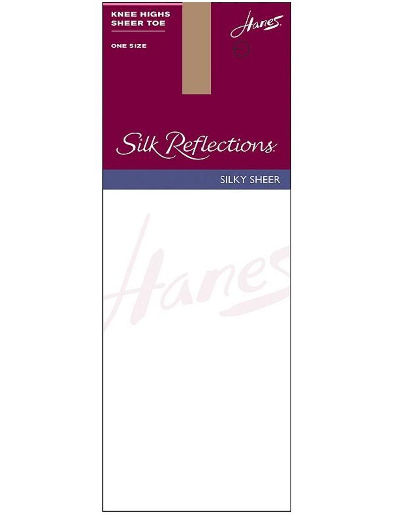 Hanes Hanes Silk Reflections Silky Sheer Knee Highs 725
