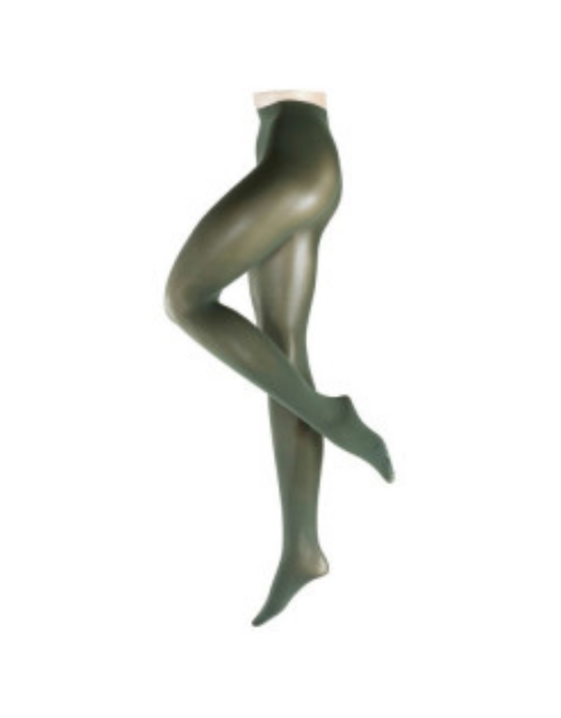 Falke Green Pure Matt 50 Denier Knee-High Tights