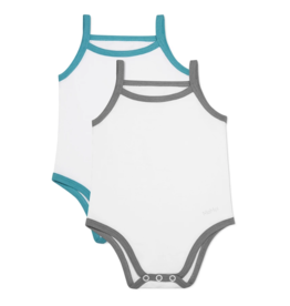 Memoi Memoi 2 Pack Baby Bodysuits MKU-2000