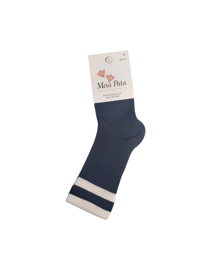 Meia pata Meia Pata Fall Knee Socks With Two Stripe -1050 M