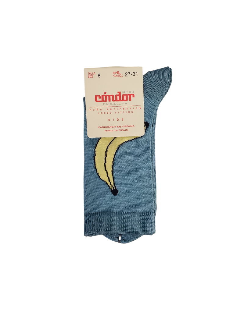 Condor Condor Banana Print Sock 3304/4