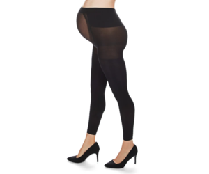 Memoi Maternity Completely Opaque 80D Footless Tights MA-343