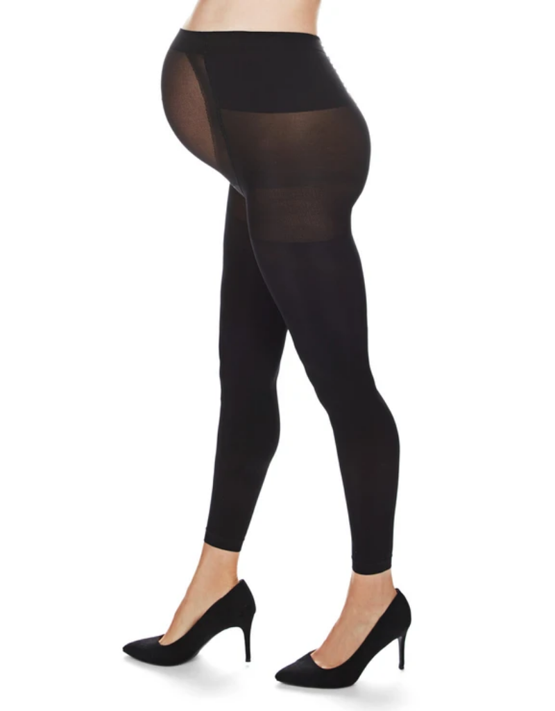 Memoi Memoi Maternity Completely Opaque 80D Footless Tights MA-343