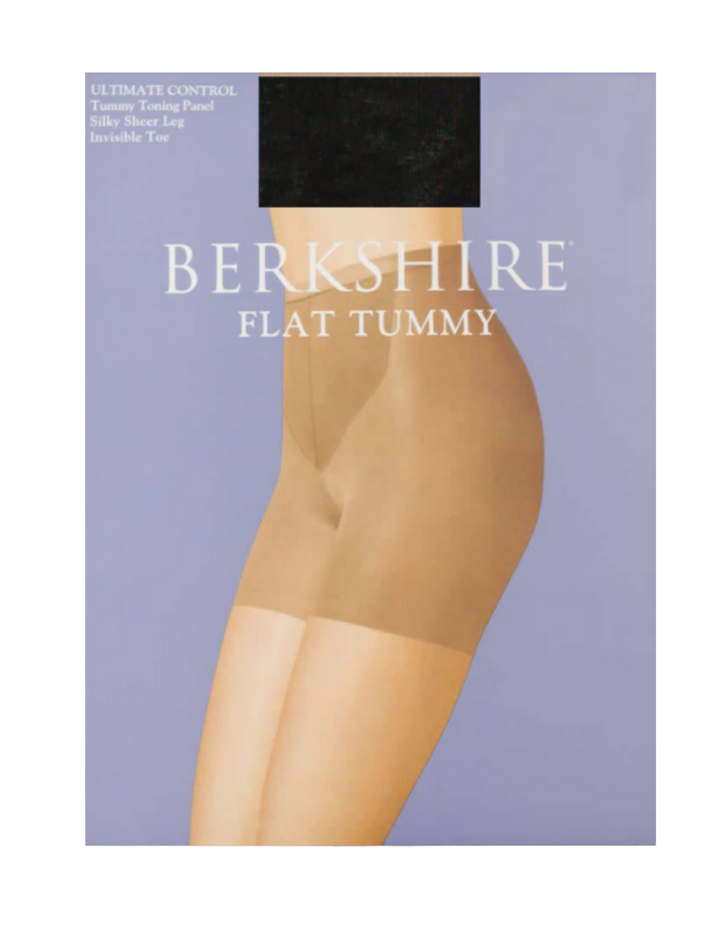 Berkshire Berkshire Flat Tummy Sheer Toe Pantyhose - 8116  DC