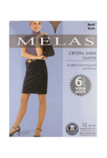 Melas Melas Crystal Sheer Shaper 6 Pack Pantyhose AS-6116