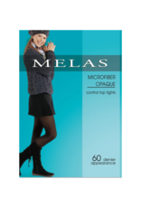Melas 60 Denier Melas Microfiber Control Top Tights 6 Pack Black  Small/Medium : : Clothing, Shoes & Accessories
