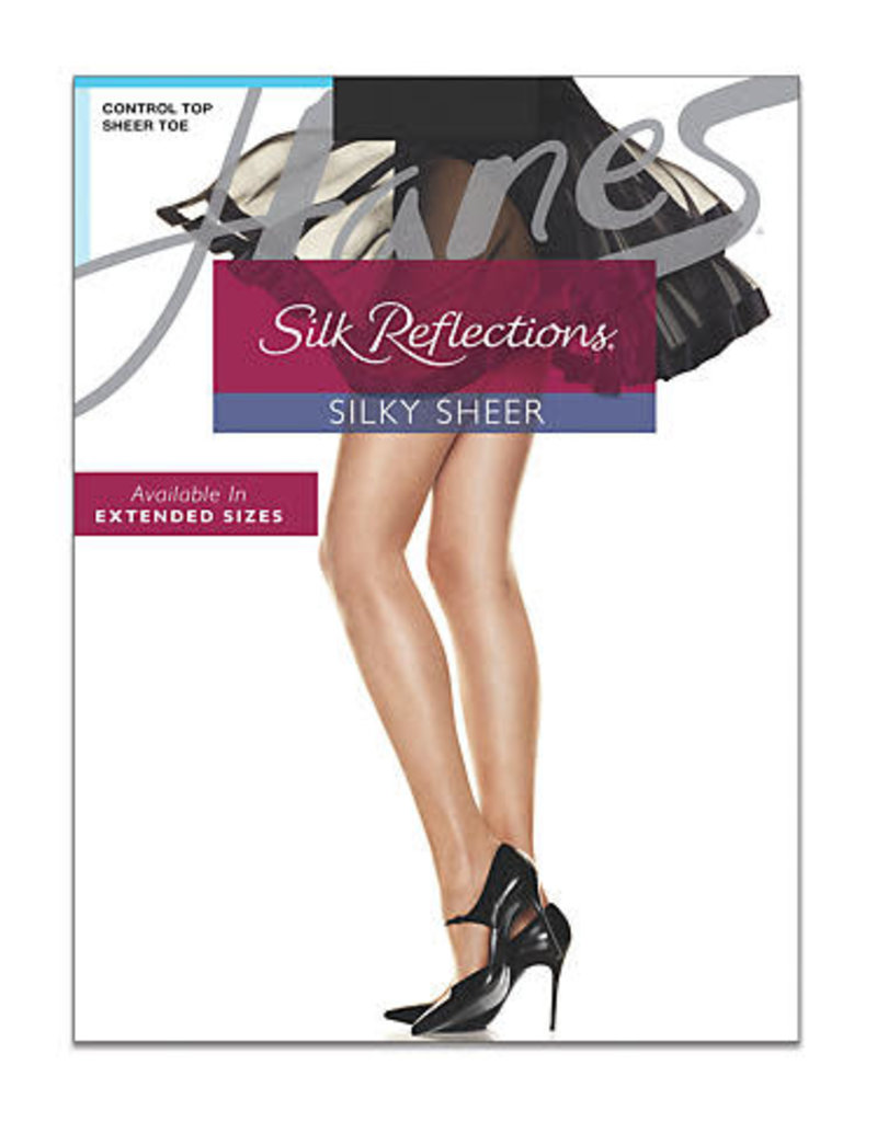 Hanes Silk Reflections CT Sheer Toe - 717 - Tiptoe Boutique
