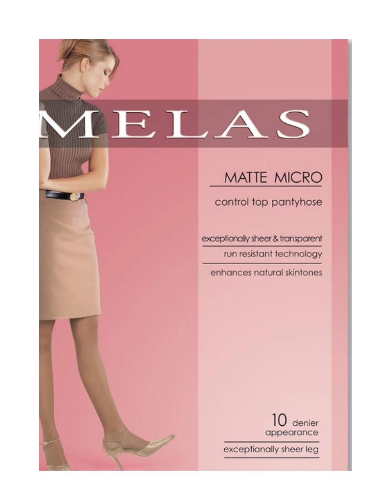 Melas Melas Matte Micro Sheer CT 10D AS-617