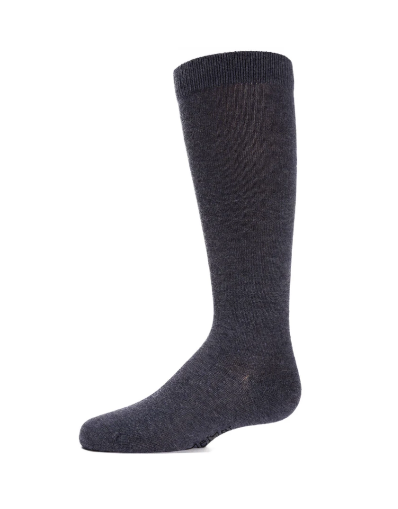 Memoi Memoi Cotton Basic Knee Socks MK-5056