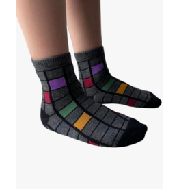 bling Blinq Colored Cube Socks -544