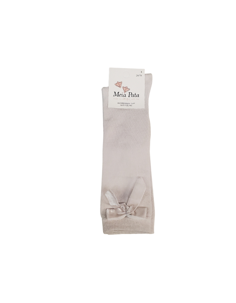 Meia pata Meia Pata Knee Socks  Velvet Bow-1004M